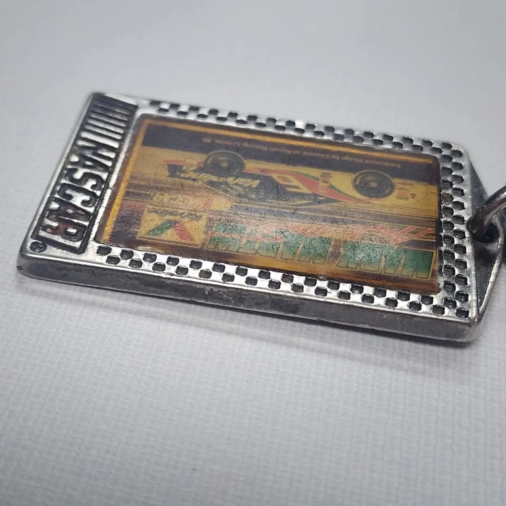 Vintage Mark Martin #6 Nascar Racing Keychain Wincraft Racing Valvoline Racing